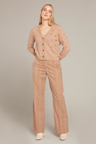 Gilet en laine et poils de yak - Beige