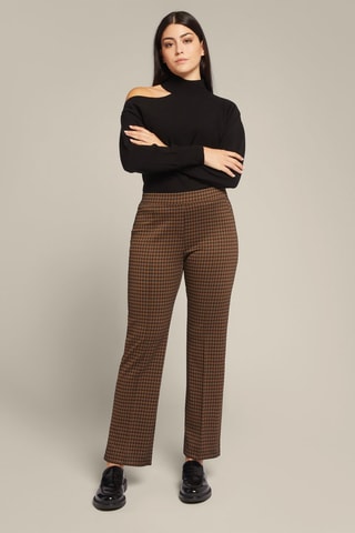 Pantalon droit - Marron