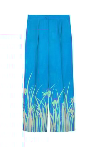 Pantalon droit - Bleu