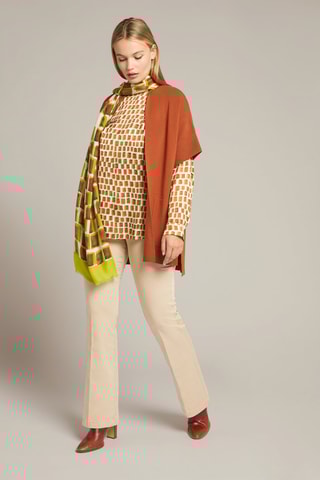 Pantalon flare - Beige