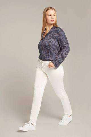 Pantalon slim - Blanc