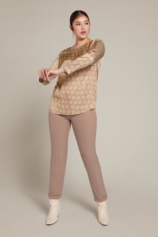 Pantalon cigarette - Marron