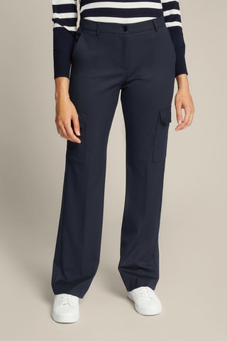 Pantalon cargo - Bleu marine