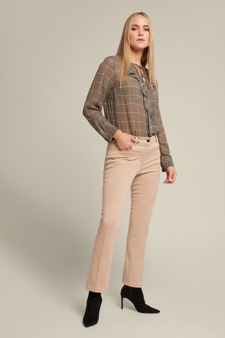 Pantalon droit - Beige