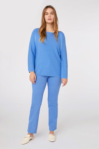 Pantalon droit - Bleu