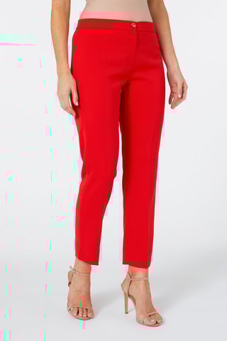 Pantalon slim - Rouge