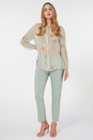 Pantalon slim - Vert d’eau