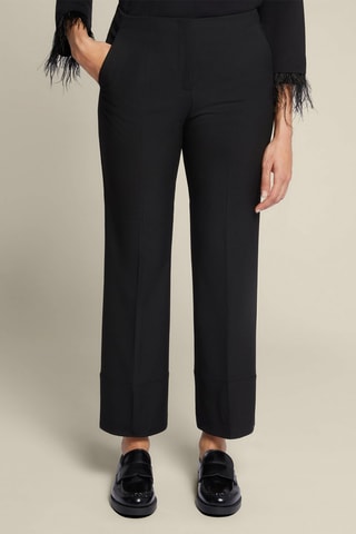 Pantalon droit - Noir