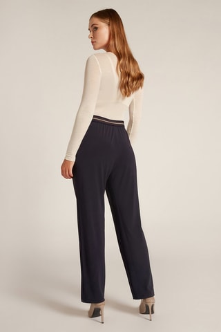 Pantalon droit - Bleu marine