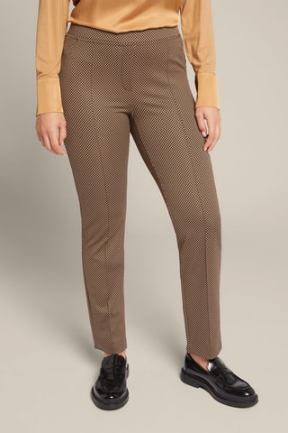 Pantalon slim - Marron