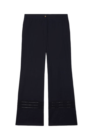 Pantalon flare - Bleu