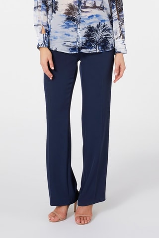 Pantalon droit - Bleu