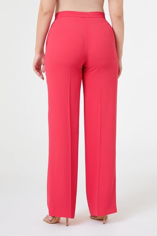 Pantalon wide legs - Rose