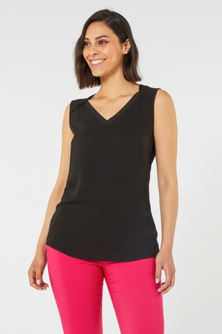 Top oversize et pantalon 7/8 - Noir