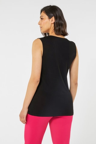 Top oversize et pantalon 7/8 - Noir