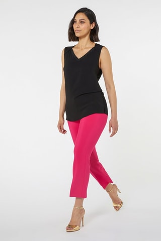 Top oversize et pantalon 7/8 - Noir
