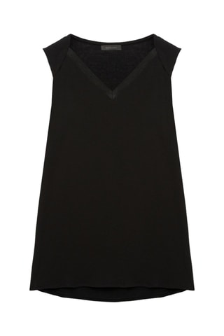 Top oversize et pantalon 7/8 - Noir