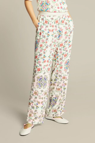 Pantalon droit - Blanc