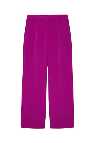 Pantalon wide legs - Violet