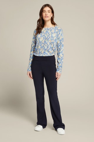 Pantalon flare - Bleu