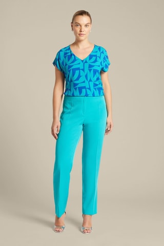 Pantalon droit - Bleu
