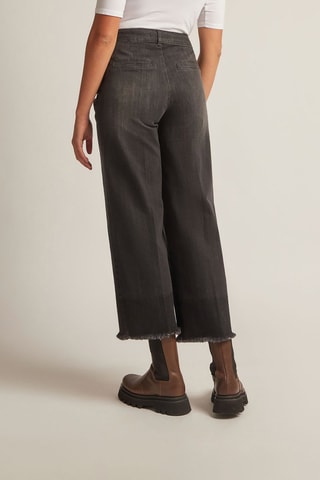 Jean wide legs 7/8 Noir