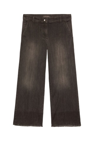 Jean wide legs 7/8 Noir