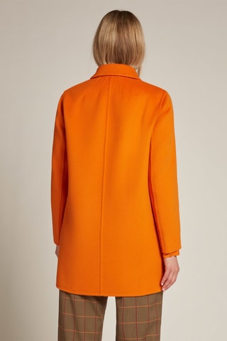 Manteau en laine - Orange