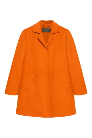 Manteau en laine - Orange