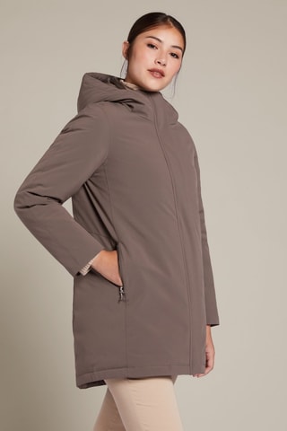 Parka à capuche - Taupe