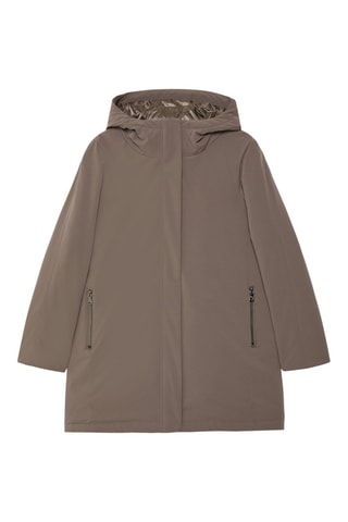 Parka à capuche - Taupe