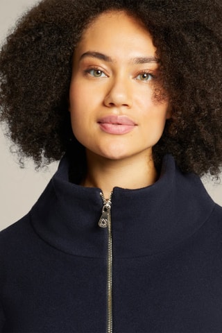 Manteau en laine et cachemire - Bleu