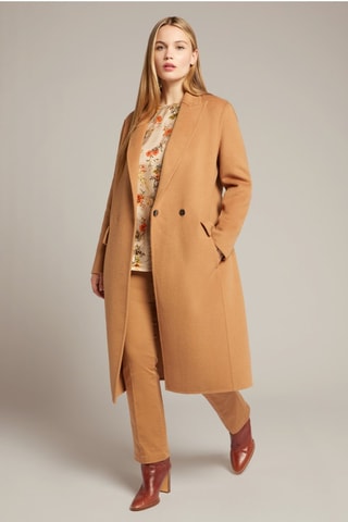 Manteau en laine - Camel
