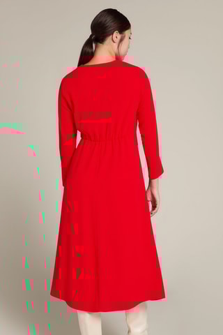 Robe midi - Rouge