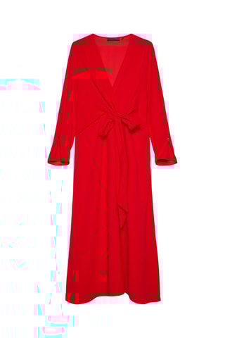 Robe midi - Rouge