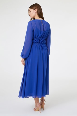 Robe longue - Bleu