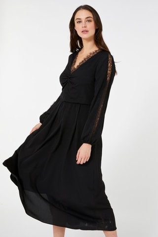 Robe midi - Noir