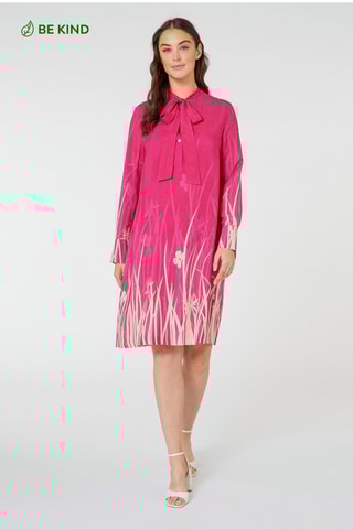 Robe trapèze - Rose