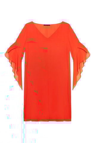 Robe trapèze - Orange