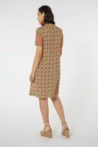 Robe trapèze - Vert