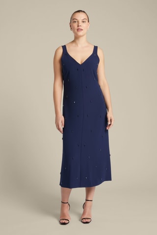 Robe trapèze - Bleu