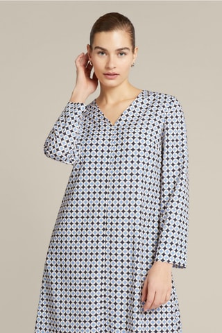 Robe trapèze - Blanc