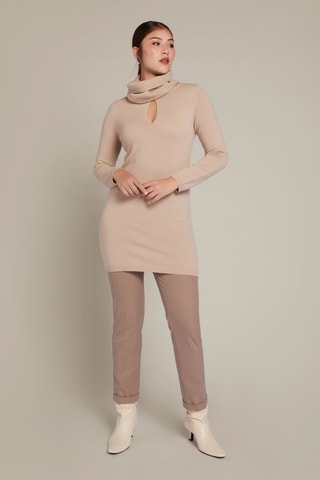 Tunique en laine - Beige