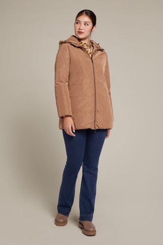 Doudoune à capuche - Marron