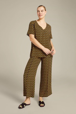 Blouse - Noir et jaune