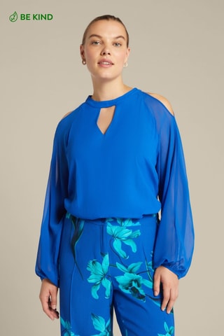 Blouse - Bleu