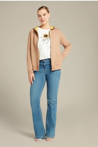 Sweat à capuche - Taupe