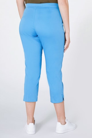 Pantacourt slim - Bleu cobalt
