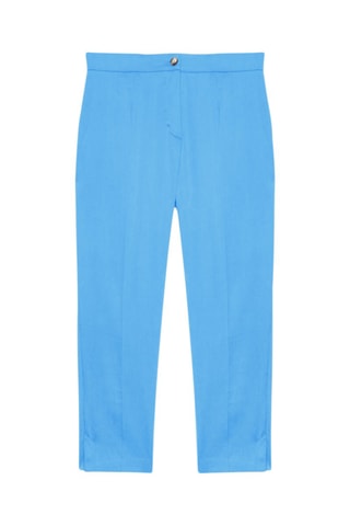 Pantacourt slim - Bleu cobalt