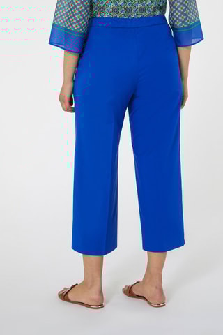 Pantacourt wide legs - Bleu